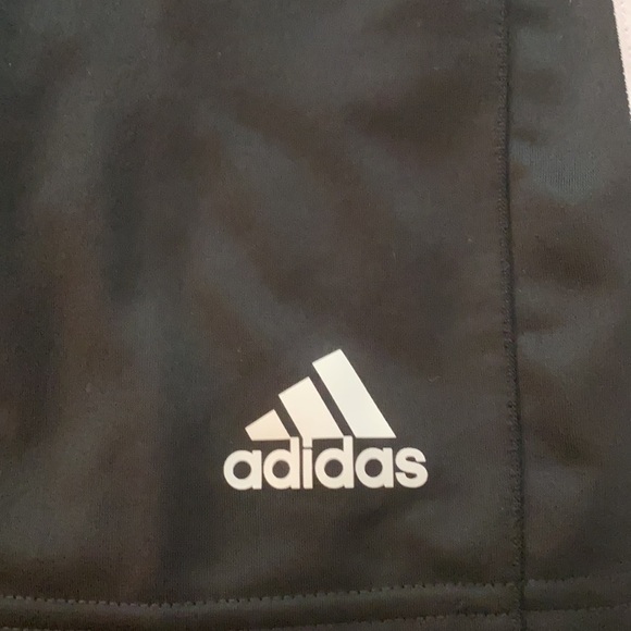 Adidas | 3 Stripe Tricot Shorts Black White Size S - Picture 3 of 5